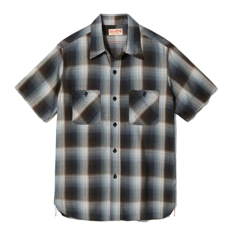 SUGAR CANE シュガーケーン シャツ SC39726 RAYON TWILL CHECK WORK