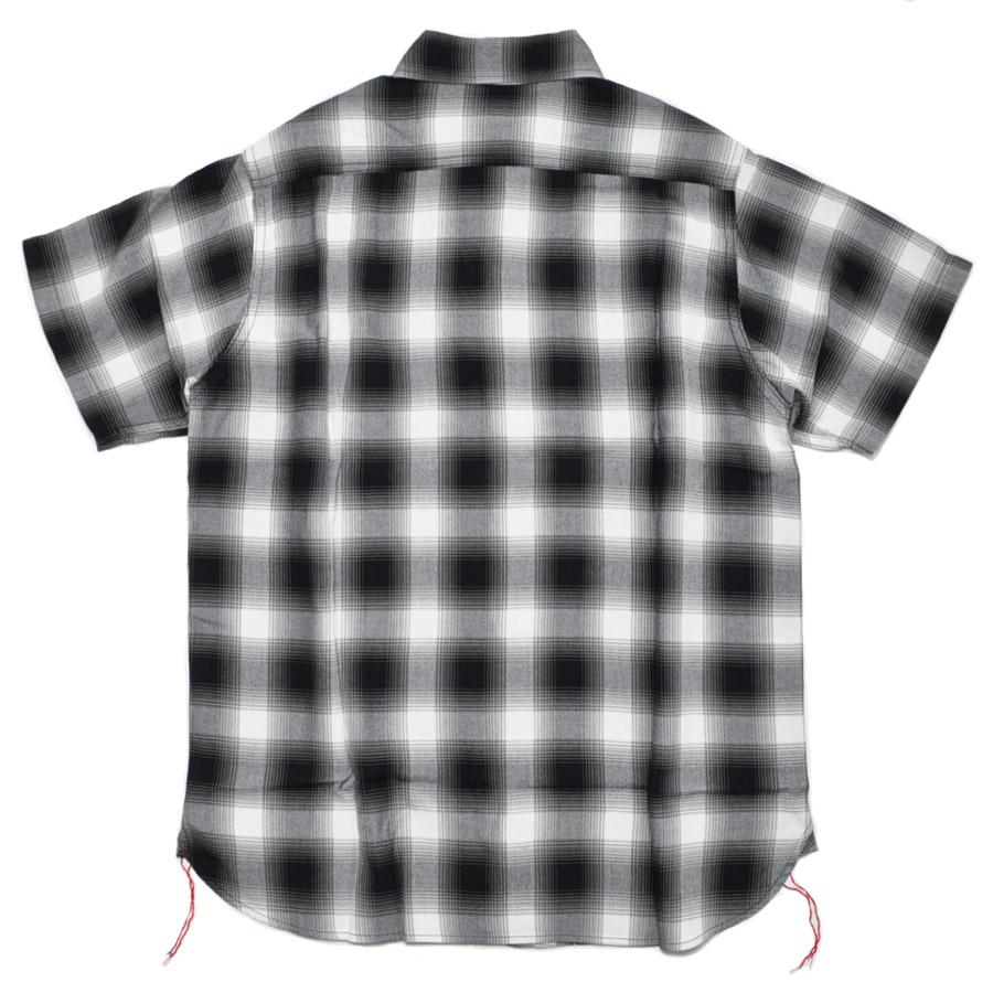 SUGAR CANE シュガーケーン シャツ SC39728 RAYON OMBRE CHECK S/S