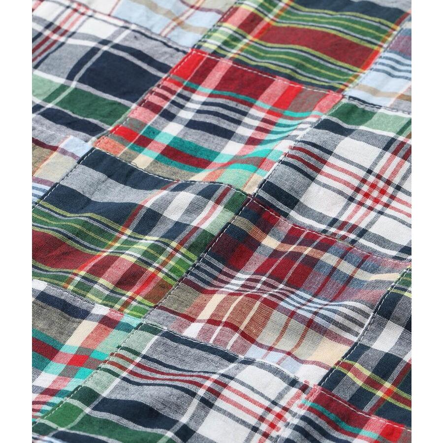 SUGAR CANE シュガーケーン シャツ SC39739 MADRAS CHECK PATCHWORK