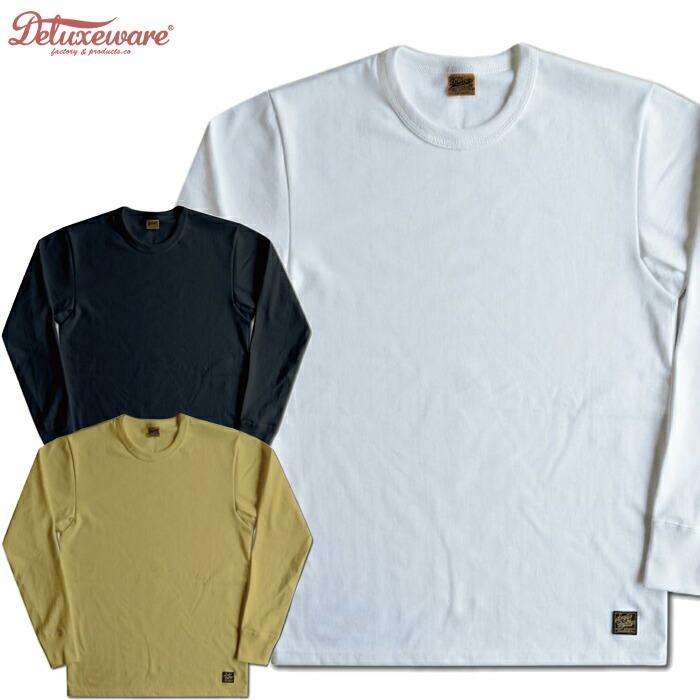 DELUXEWARE（デラックスウエア） Tシャツ SDTL-00 PLAIN LONG SLEEVE