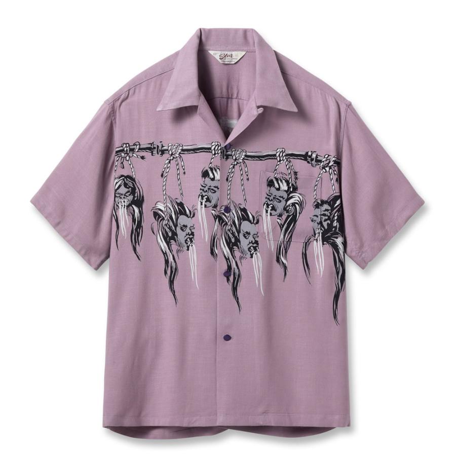 STAR OF HOLLYWOOD シュランケンヘッドレーヨンシャツsize M STAR OF HOLLYWOOD スターオブハリウッド シャツ SH39705 HOPSACK