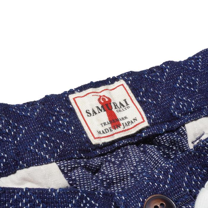 サムライジーンズ SAMURAI JEANS ショーツ SJSP23-SK 藍刺子イージー