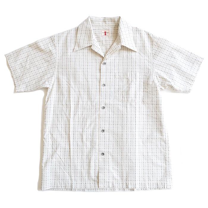 サムライジーンズ SAMURAI JEANS シャツ 刺し子オープンカラーシャツ