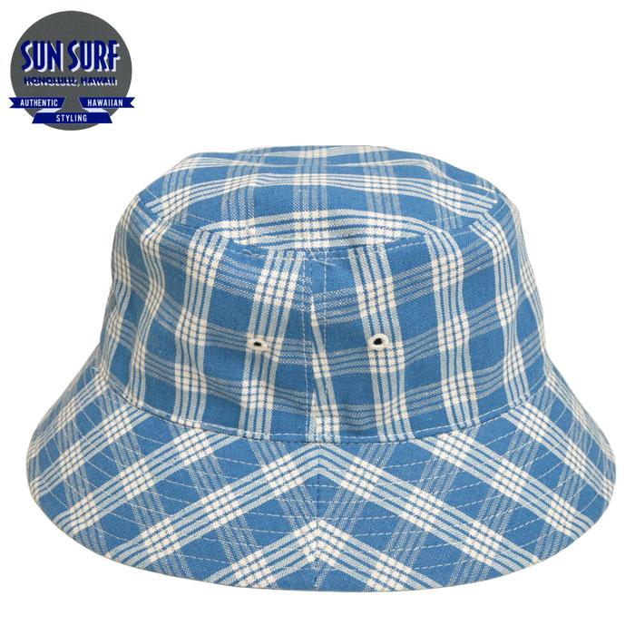 SUN SURF サンサーフ ハット PALAKA CHECK HAT ポークパイハット