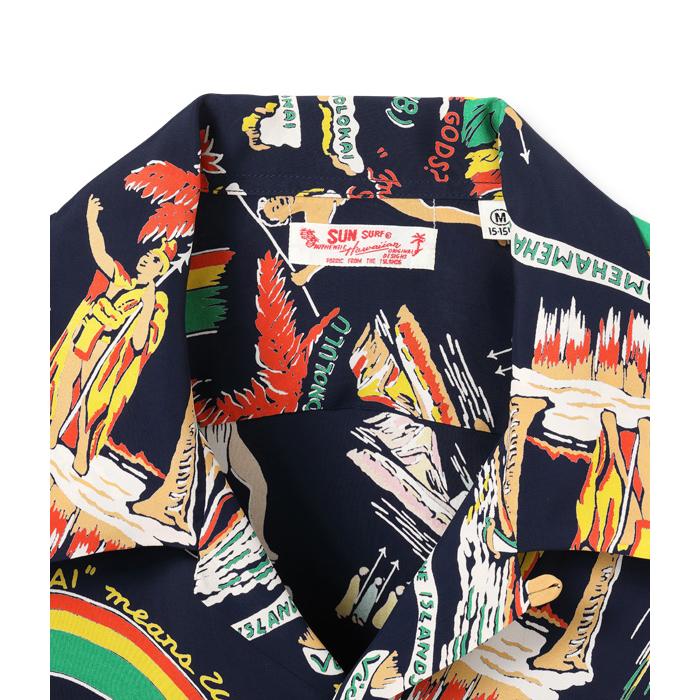 【新品未使用】SUN SURF　サンサーフ　SS39013　M SUN SURF サンサーフ アロハシャツ SS39013 RAYON HAWAIIAN SHIRT