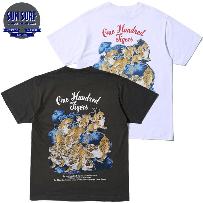 SUN SURF サンサーフ Tシャツ SS79162 PRINT T-SHIRTS “ONE HUNDRED