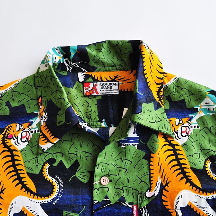 サムライジーンズ SAMURAI JEANS シャツ SSA20-OSK 大阪柄コットン 