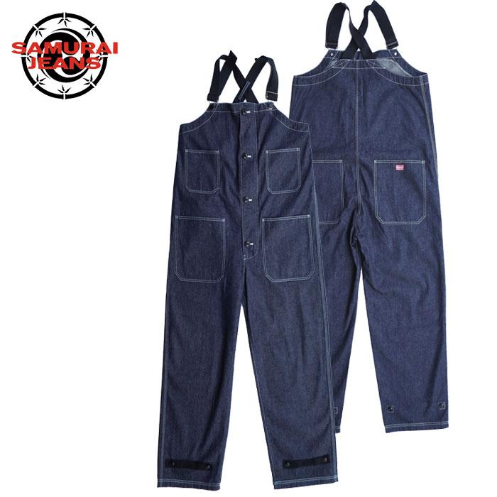 SAMURAI JEANS サムライジーンズ デッキパンツ SWCSJ605-D SWC×SJデニムデッキパンツ オーバーオール