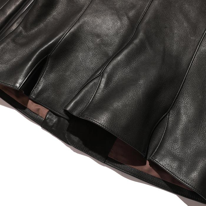 JELADO ジェラード レザージャケット The 2 Monkeys ザ・トゥーモンキーズ Round-neck Leather Waistcoat TM03430の画像
