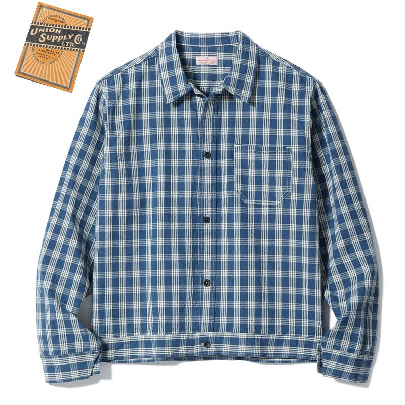SUN SURF ユニオンサプライ UNION SUPPLY US15901 PALAKA CHECK SHIRT
