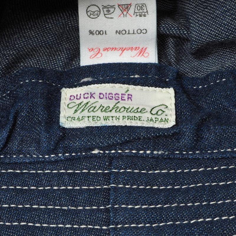 WAREHOUSE（ウエアハウス） Lot 5200 DENIM ARMY HAT インディゴデニム