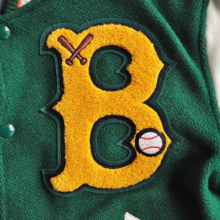 WHITESVILLE ホワイツビル スタジャン 30oz Wool Melton Award Jacket