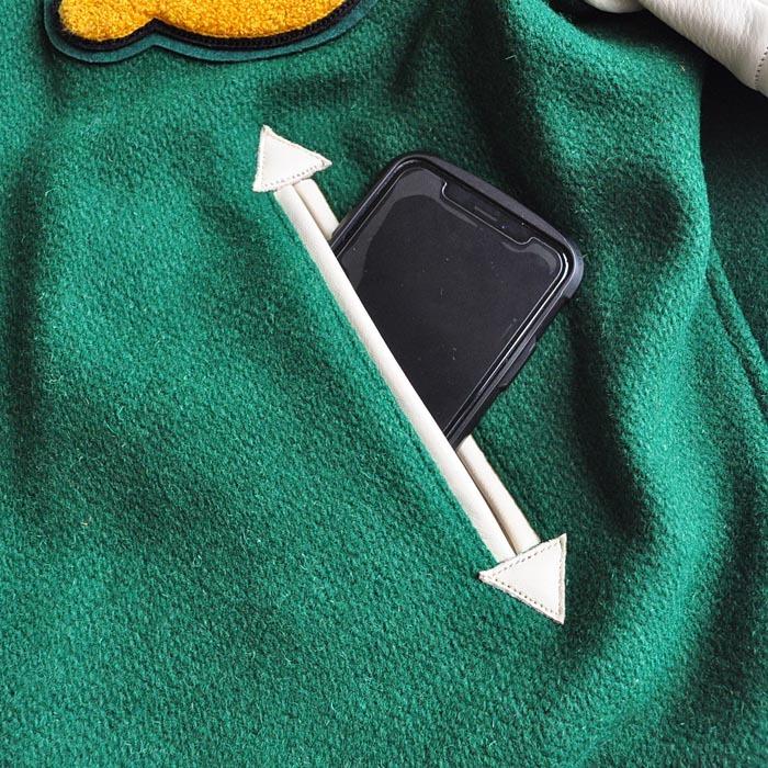 WHITESVILLE ホワイツビル スタジャン 30oz Wool Melton Award Jacket