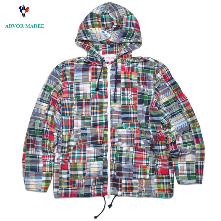 Arvor Maree（アルボーマレー） パーカー MADRS Patchwock ZIP PARKA