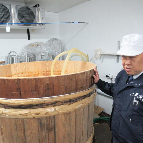 【ご予約！9月15日以降発送！】【IWC金賞受賞！搾りたての生酒を-5℃で熟成！】　春鹿　純米吟醸　生原酒　零下210日熟成　山田錦使用　720ml(クール便推奨) | 今西清兵衛商店 | 07