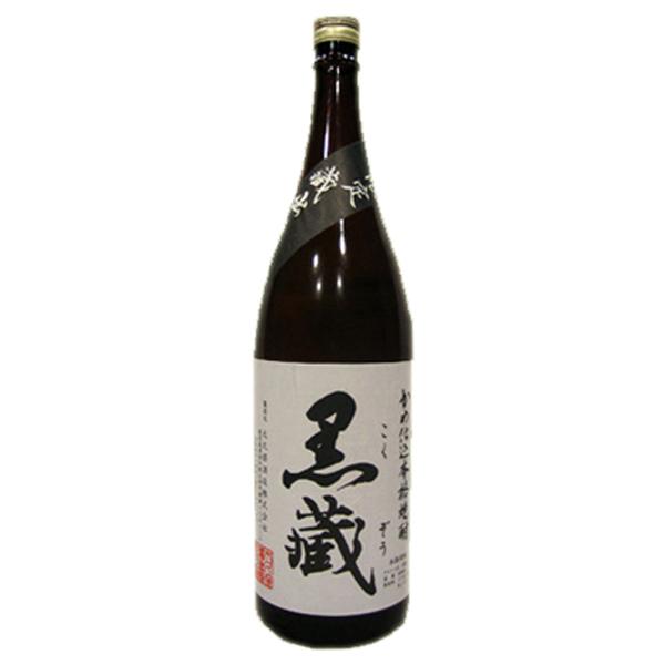 「ふくよかな香りとまろやかな味が最高！」　黒蔵　かめ仕込み　芋焼酎　25度　1800ml(1)｜first19782012