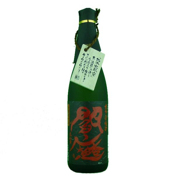 【奥深いコクとキレのあるスッキリ飲み口！】　黒閻魔　全量黒麹　麦焼酎　25度　720ml | 老松酒造