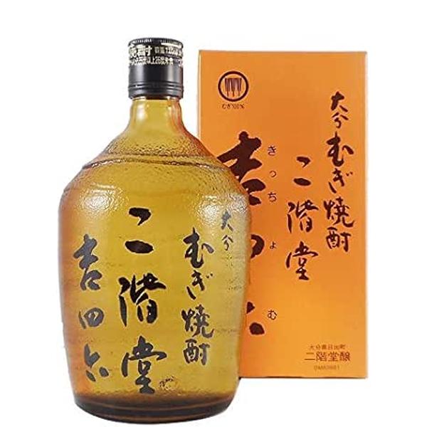 【送料無料！】【まとめ買い！】【飲食店様に大人気！】　二階堂　吉四六　瓶　麦焼酎　25度　720ml(1ケース/10本入り)(北海道・沖縄は送料+990円) | 二階堂酒造 | 01