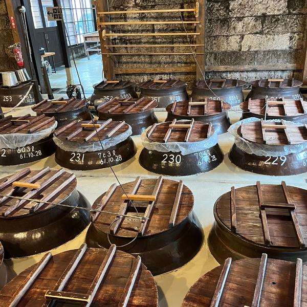 【ご予約！3月6日以降発送！】【紫芋焼酎に香ばしさと甘さが混ざり合った革新的焼酎！】白金　sweet potato JUMBLE(ジャンブル) the 1st　芋焼酎　25度　720ml | 白金乃露 | 02