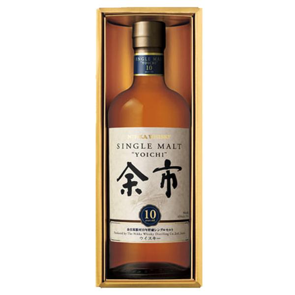 【未開栓・箱付】ニッカ シングルモルト 余市10年 700ml 45% 終売品 ニッカウヰスキー（NIKKA WHISKY） 「激レア！メーカー終売品
