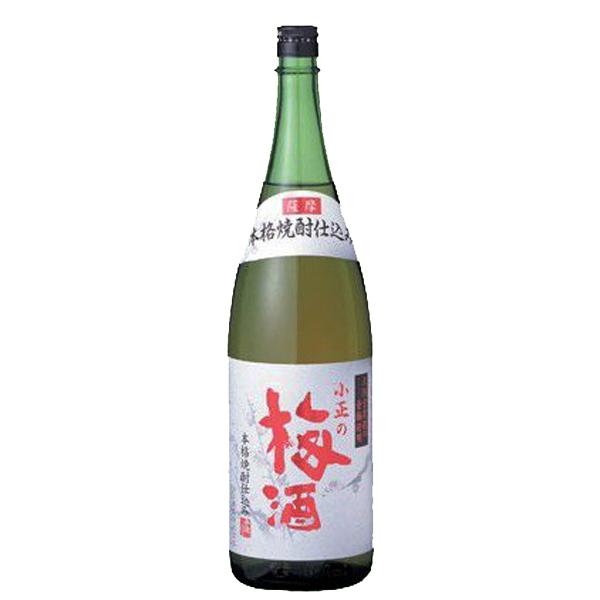 【昔ながらの家庭風梅酒！】　小正の梅酒　本格焼酎仕込み　1800ml(2)(●3)｜first19782012