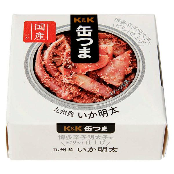 【送料無料！】　K&K　国分　缶つま　九州産　いか明太　40g×6缶セット(北海道・沖縄は送料+990円)(4)｜first19782012｜02