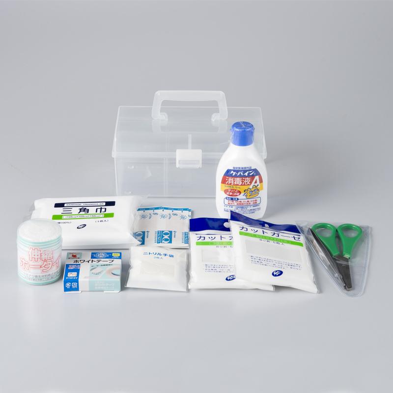 応急手当用品9点セット コンパクト救急箱 救急セット スポーツ 防災 事業者向け 労働安全衛生規則準拠 医療 緊急 |  | 02