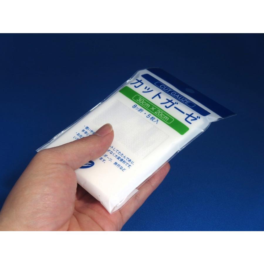 カットガーゼ 5枚入 マスクのあてガーゼにも |  | 01