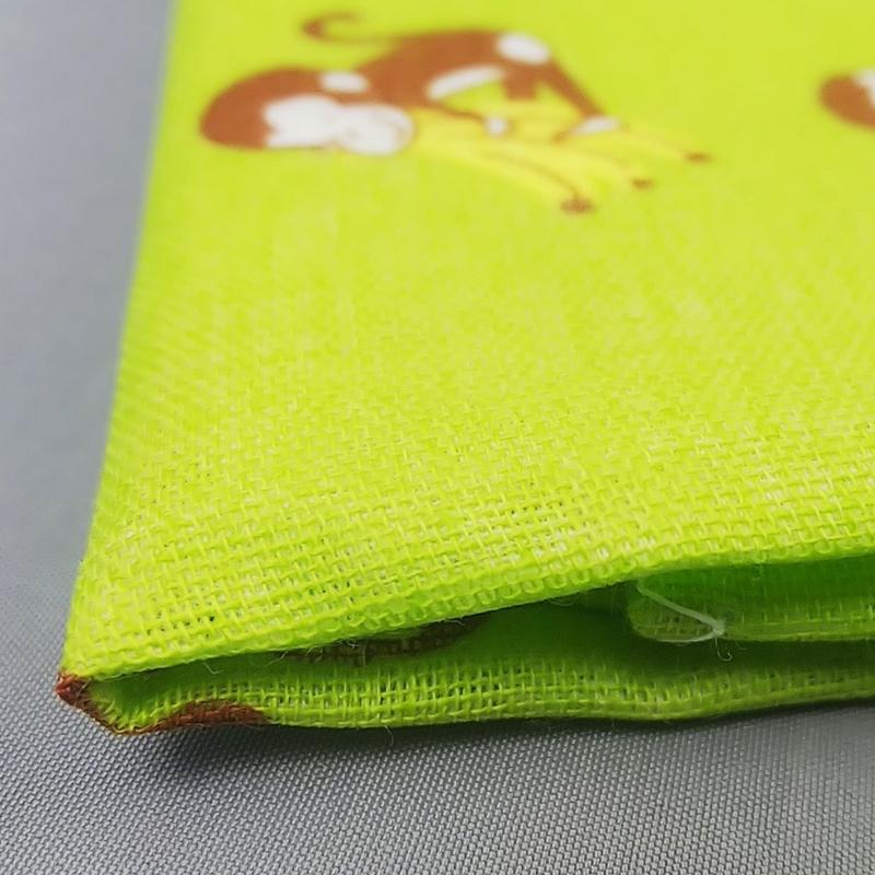 ガーゼてぬぐい さるとバナナ 綿100% 日本製 和柄 マスク 敬老の日 |  | 03