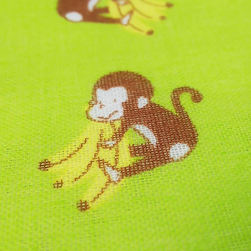 ガーゼてぬぐい さるとバナナ 綿100% 日本製 和柄 マスク 敬老の日 |  | 05