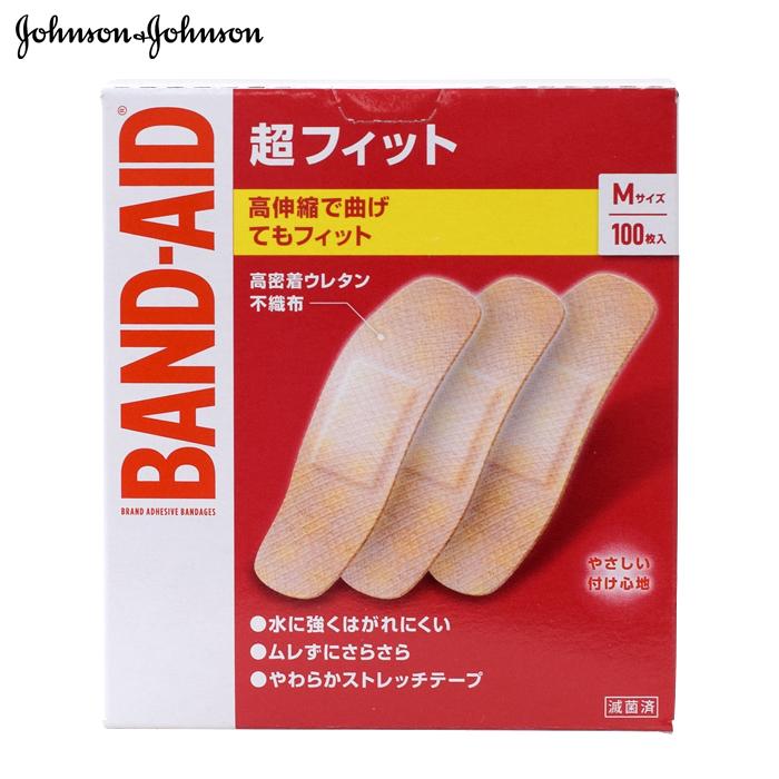 Johnson & バンドエイド 超フィット Mサイズ(旧:快適プラス Johnson & バンドエイド 超フィット Mサイズ(旧:快適プラス