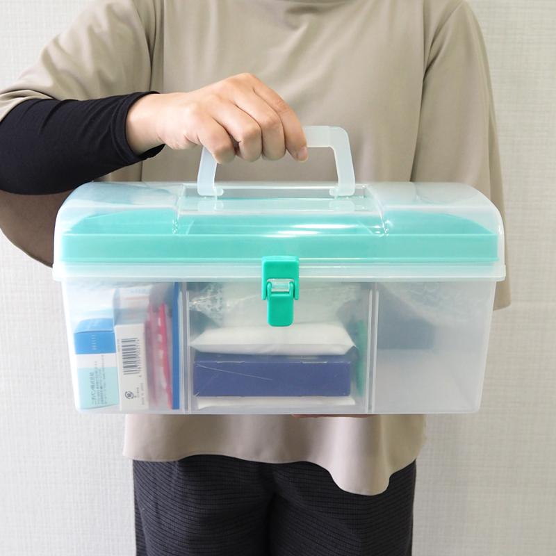 応急手当用品40点セット プラスチック製救急箱 救急セット スポーツ 防災 事業者向け 労働安全衛生規則準拠 防災 医療 緊急 |  | 05