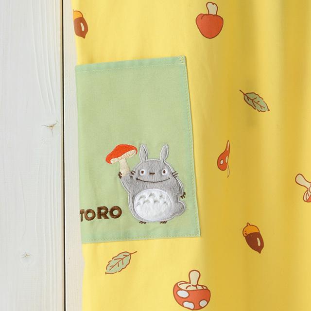 スタジオジブリ エプロン トトロのきのこ となりのトトロ H型エプロン
