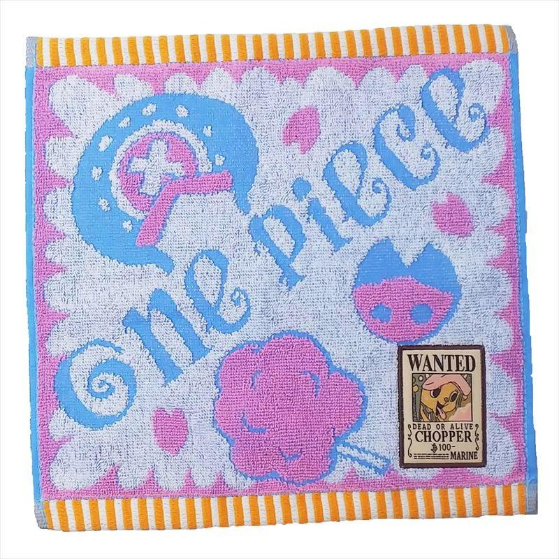 ワンピース One Piece 手配書チョッパー ミニタオル タオルハンカチ 25 25cm メール便配送対応 ファーストエイドストア 通販 Yahoo ショッピング