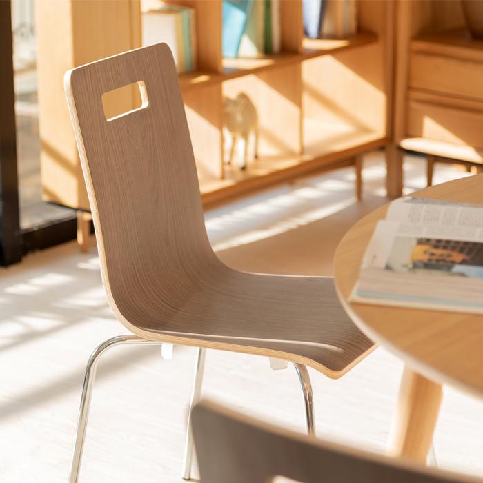 チェア  ヴァーゴチェア 椅子 スタッキング インテリア カフェ シンプル 木目 送料無料 東谷 A2-301 | 東谷 | 08