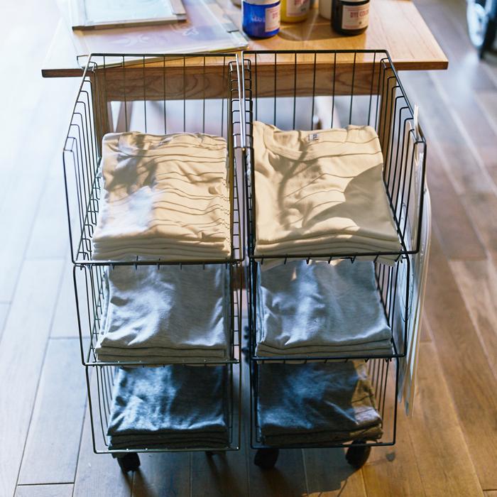 スタッキングワゴン 3段 家具 収納 おしゃれ 送料無料 東谷 AKB-438 | 東谷 | 02