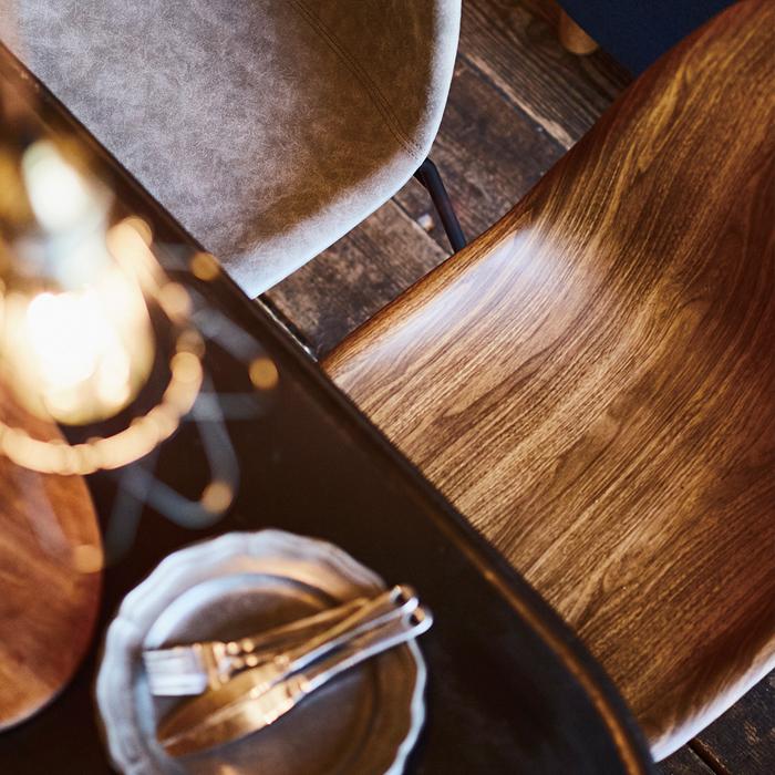 シェルチェア リプロダクト ウォルナット 家具 椅子 イームズ ミッドセンチュリー 送料無料 東谷 CL-894 | 東谷 | 02