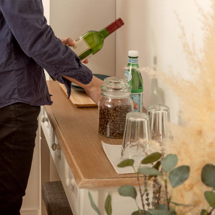 コンソール インテリア 棚 収納 テーブル 天然木 送料無料 東谷 COD-456 | 東谷 | 02