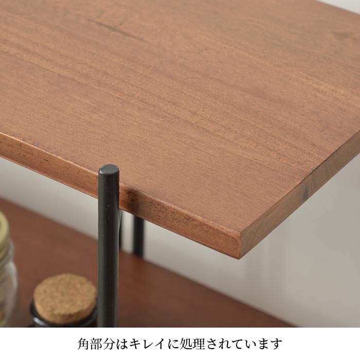 シェルフ ワイド インテリア 棚 収納 4段 天然木 おしゃれ  送料無料 東谷 GT-112 | 東谷 | 06