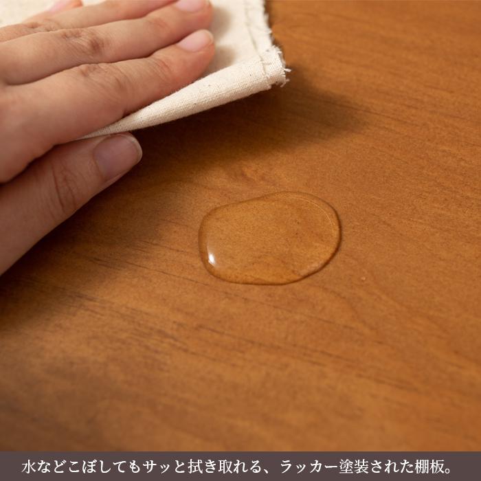 シェルフ ワイド インテリア 棚 収納 4段 天然木 おしゃれ  送料無料 東谷 GT-124 | 東谷 | 10