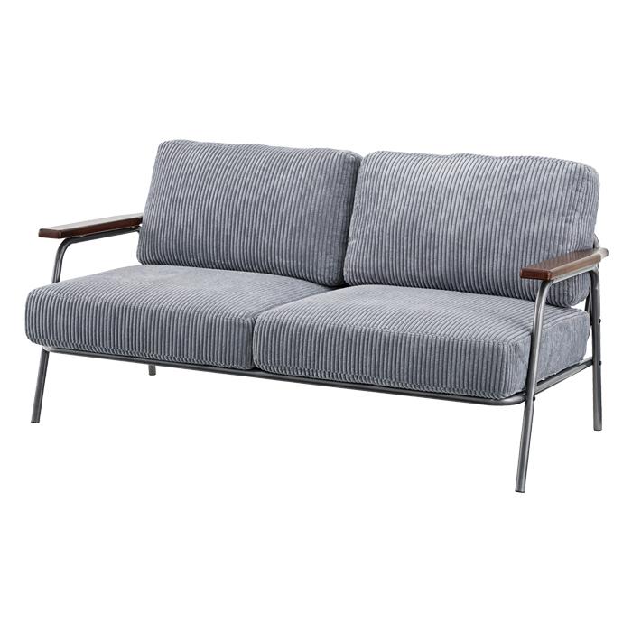 ソファー 2人掛け コーデュロイ 家具 ひとり暮らし 天然木 送料無料 東谷 HS-555 | 東谷 | 08