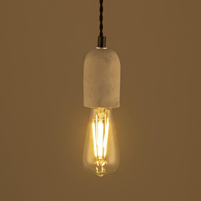 LED エジソン球 L 照明 電球  ライト リビング 寝室 玄関 LED-102 | 東谷 | 01