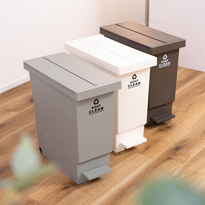 東谷 ゴミ箱 バタフライペダルペール 45L ペダル開閉 左右開き ごみ箱