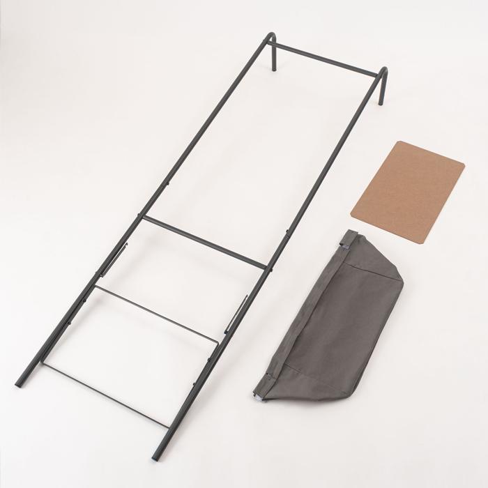 バスケット付きハンガー ハンガー 家具 ひとり暮らし 簡単設置 送料無料 東谷 MIP-25 | 東谷 | 12