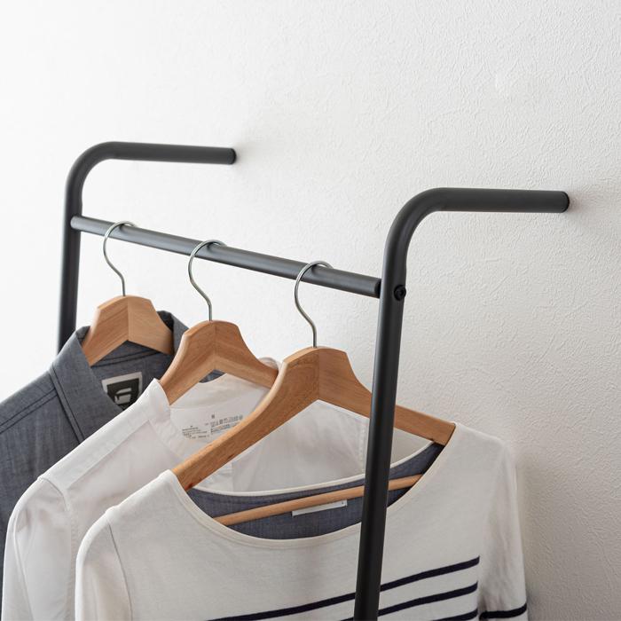 バスケット付きハンガー ハンガー 家具 ひとり暮らし 簡単設置 送料無料 東谷 MIP-25 | 東谷 | 04