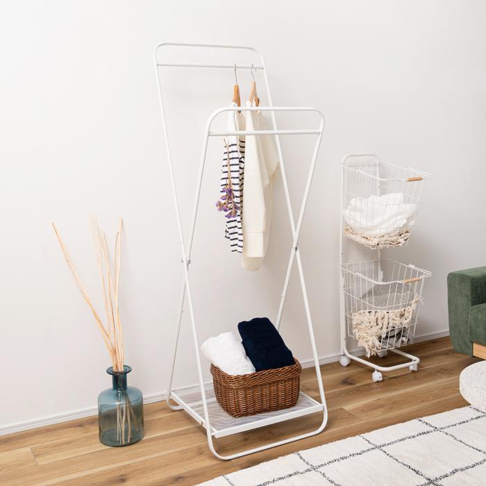 フォールディングハンガー ハンガー 家具 ひとり暮らし 折り畳み 送料無料 東谷 MIP-65 | 東谷 | 05