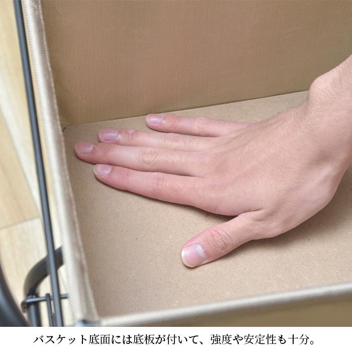 バスケットワゴン 家具 収納 バスケット 洗濯 おしゃれ 送料無料 東谷 MIP-83 | 東谷 | 16