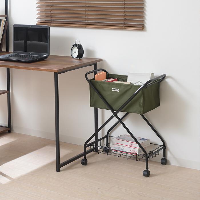 バスケットワゴン 家具 収納 バスケット 洗濯 おしゃれ 送料無料 東谷 MIP-83 | 東谷 | 05