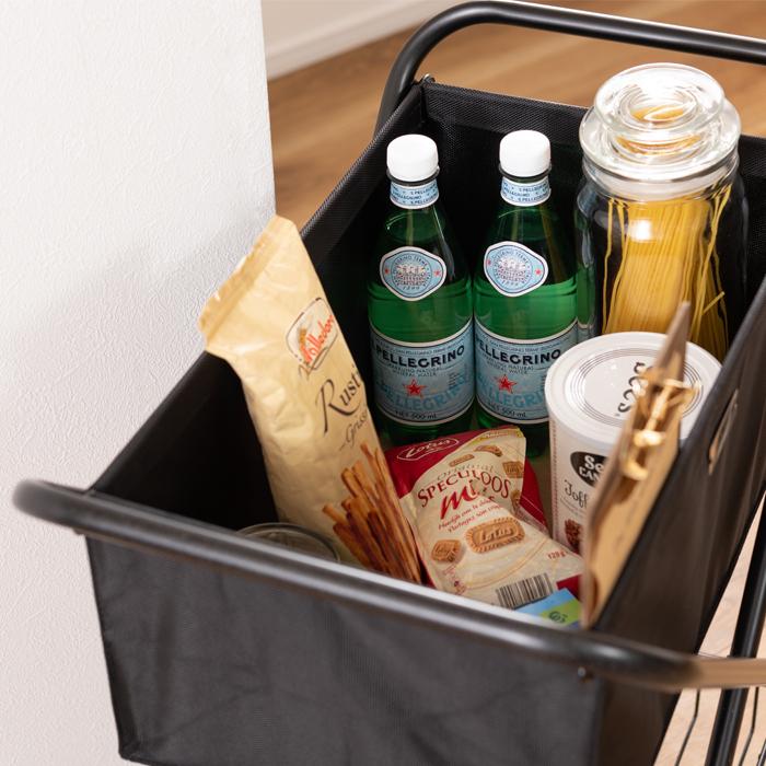 バスケットワゴン 家具 収納 バスケット 洗濯 おしゃれ 送料無料 東谷 MIP-83 | 東谷 | 06