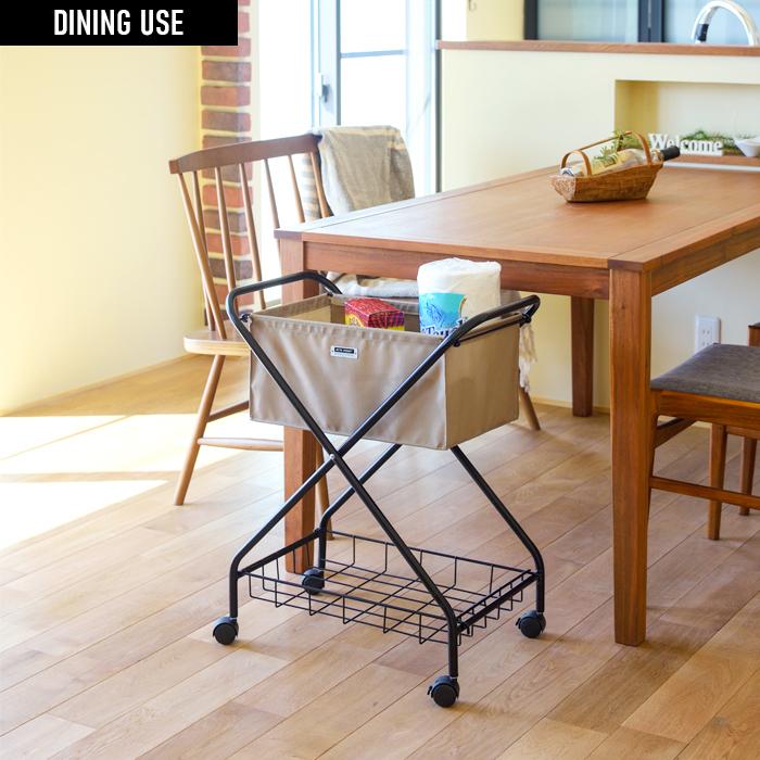 バスケットワゴン 家具 収納 バスケット 洗濯 おしゃれ 送料無料 東谷 MIP-83 | 東谷 | 08